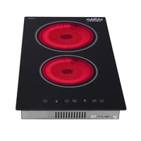 Maigas - Encimera Eléctrica 2 Quemadores Cev02