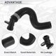 thumbnail image 4 of REGALWOVEN Manguera del Radiador del Motor para Volvo XC90 3.2L 2007-2014 para Volvo S60 3.0L 2011-2016 Buena Sellado Manguera de Agua de Refrigerante No.30713530 Goma 1 Pc, 4 of 7
