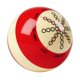 thumbnail image 1 of Bola de Billar para Pool AGIEG 5.7 cm 170 g 6 Puntos Rojos, 1 of 6