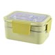 thumbnail image 5 of Contenedor De Comida Bento Box De Acero Inoxidable De 2 Capas Para Acampar Al Aire Libre Senderismo Amarillo, 5 of 5