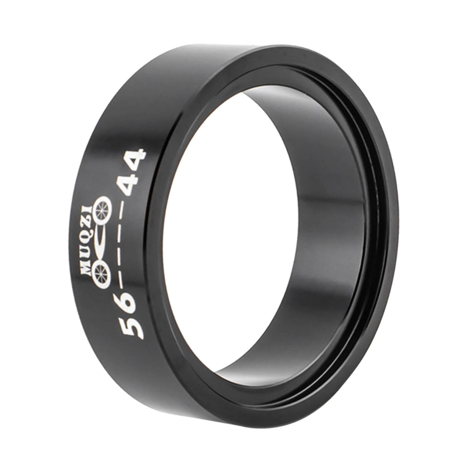 Ioensy - Adaptador De Tubo Cónico Para Bicicleta, Piñón Fijo Para Bicicleta Mtb De 56 A 44mm, Negro