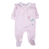 Osito Bebé Niña Rosado Pillin