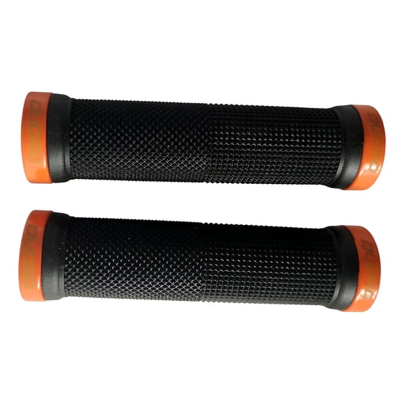 Puños Ozono Bicicleta Doble Lock Grip Manillar Mtb negro
