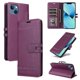 thumbnail image 1 of Premium Wallet Case for iPhone 15 Plus with Card Slots & Kickstand, Flip Cover Purple, 1 of 6