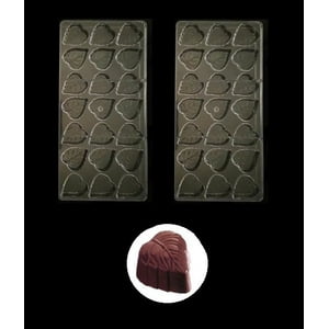 Genérico - Pack X2 Moldes Chocolate Molde Para Chocolate Molde De Hojas