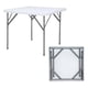 thumbnail image 5 of Mesa Plegable Camping Portátil Eventos 86x86 Cm, 5 of 5