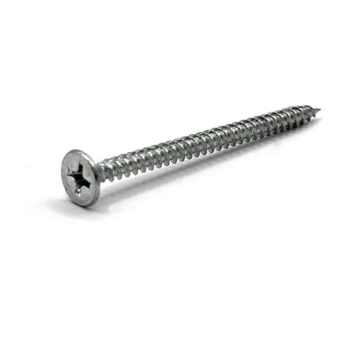 Wise Fix - Tornillo Volcanita Wisefix H/Fino Pta/Fina Zincado 6X2 100U