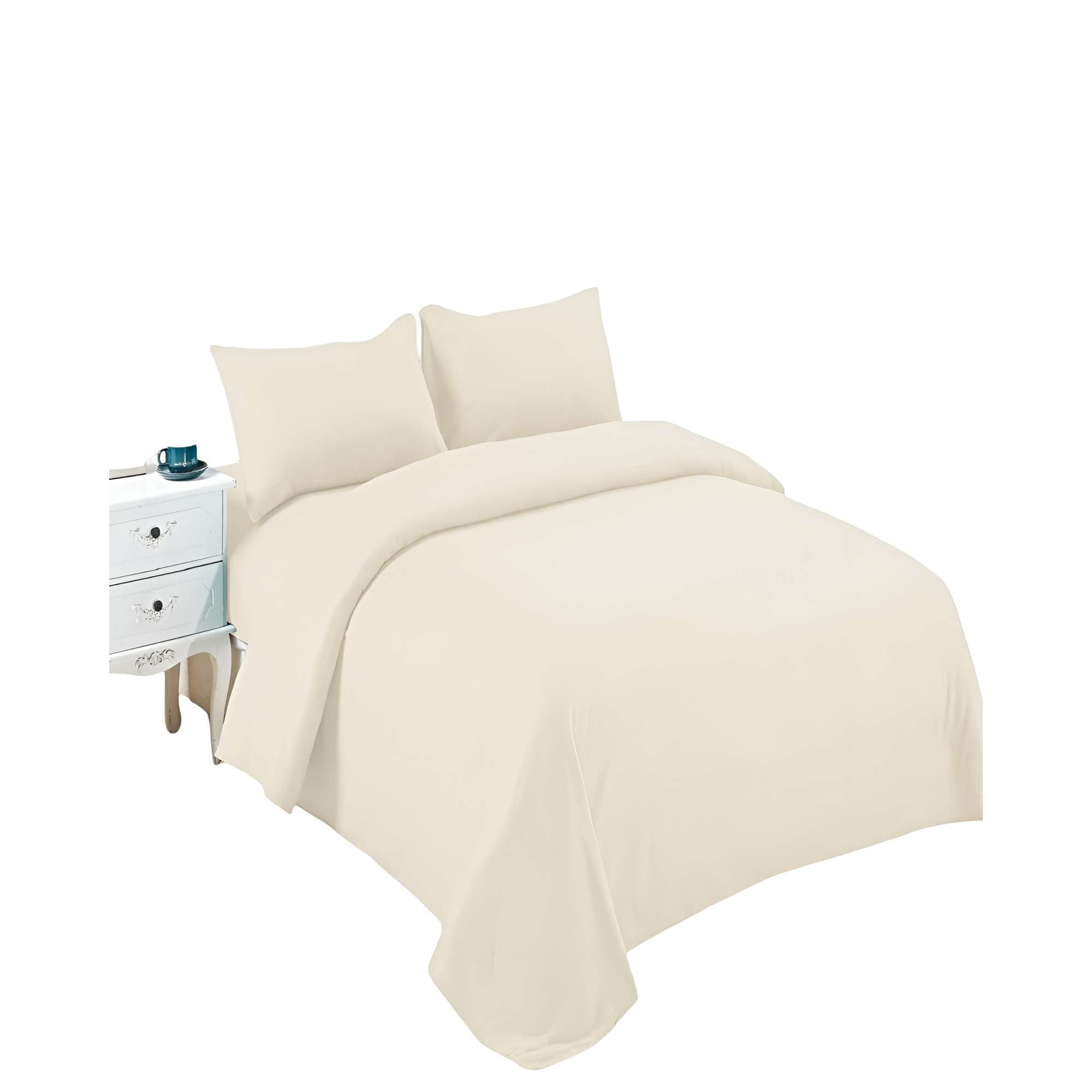 Genérico - Set De Sabanas Polar Super King Beige