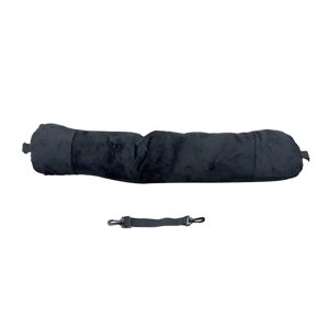Bothyi - Almohada De Cuello Rellenable Para Viaje, Reposacabezas De Viaje Suave, Almohada De Viaje Rellenable, Color Negro