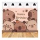 thumbnail image 2 of Cotillón Capibara Cumpleaños Capybara + Tela De Fondo Grande, 2 of 6