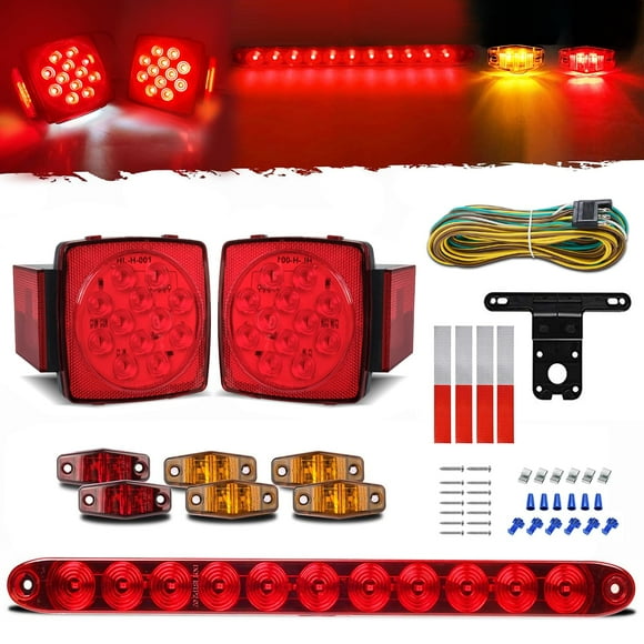 Kit de Luces LED Sumergibles Gonice Para Remolque