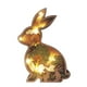 thumbnail image 3 of Escultura De Silueta De Arte De Madera Artesanía De Animales Para Estante Regalo De Inauguración De La Casa Conejo, 3 of 3