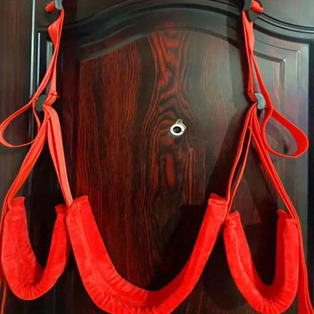 1pc Door Sex Swing - Sexy Slave Bondage Love Slings For Adult Couples With Adjustable Straps, Door Swing With Seat Position Assist Soft Strap
