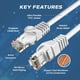 thumbnail image 3 of Cable de conexión Ethernet Direct Online Cat6, 200 pies, gris, 3 of 9