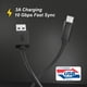 thumbnail image 3 of Cable USB 3.2 Gen2x1 A a C de Cablelera, 0,5 m, color negro, 3 of 5