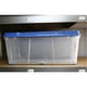 thumbnail image 3 of Caja Organizadora 100lts Wenco C/ Ruedas 82x48x35cm Apilable - Agua - Transparente, 3 of 5