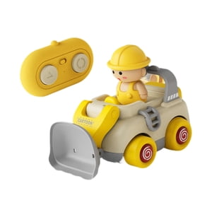 Bothyi - Coche De Ingeniería De Control Remoto Dinosaurio Coche Rc Juguete Para Niños Muñeca Bulldozer