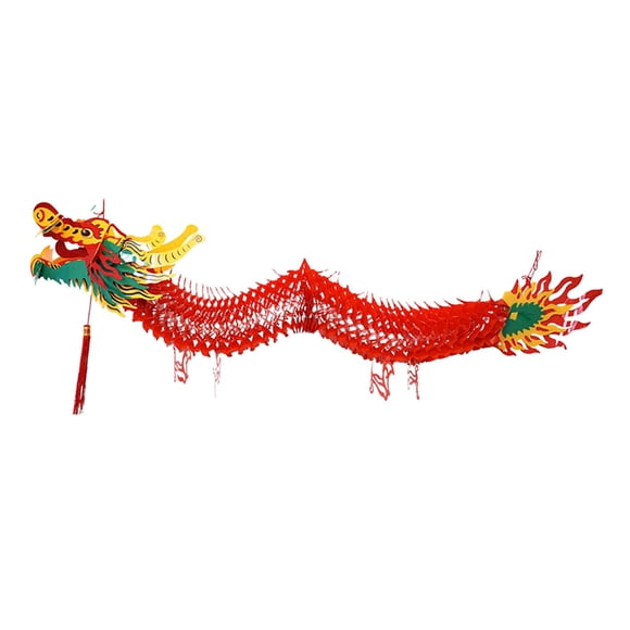 Festival De Primavera Dragon Lantern Restaurante Dragón De Papel Decorativo 1,5 Metros