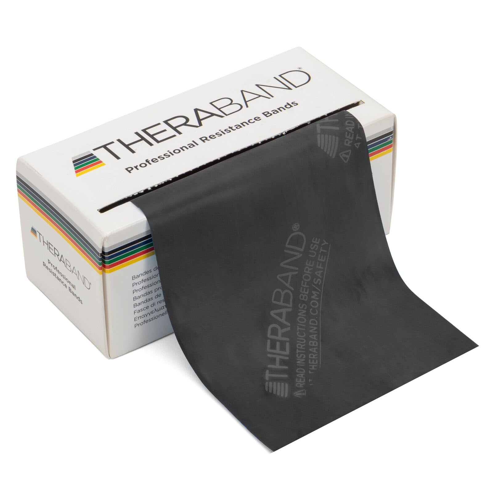 Banda De Resistencia Theraband Nivel Especial Pesado 6, 5 Cm X 549 Cm