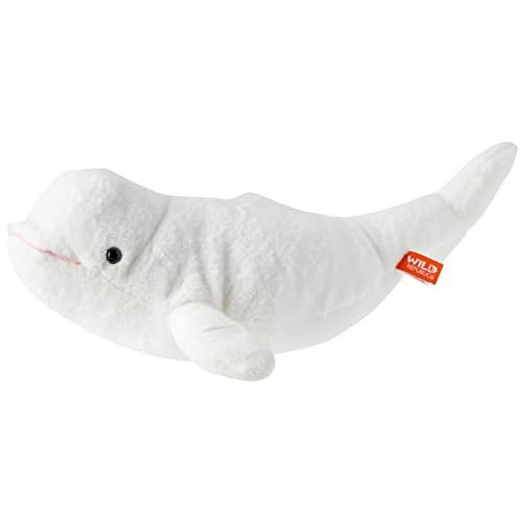 Peluche De Peluche Wild Republic Ballena Beluga Na