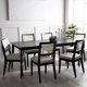thumbnail image 2 of Comedor Olive Con 6 Sillas Saga Negro, 2 of 9