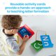 thumbnail image 4 of Sensory Pad hand2mind con trazador de letras para niños de 3 a 5 años, 4 of 7