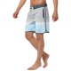 thumbnail image 4 of Pantalones Cortos de Verano para Hombre INSPIRE CHIC con Cordón Estampado y Bloque de Color para Playa y Natación 30 Gris Azul, 4 of 7