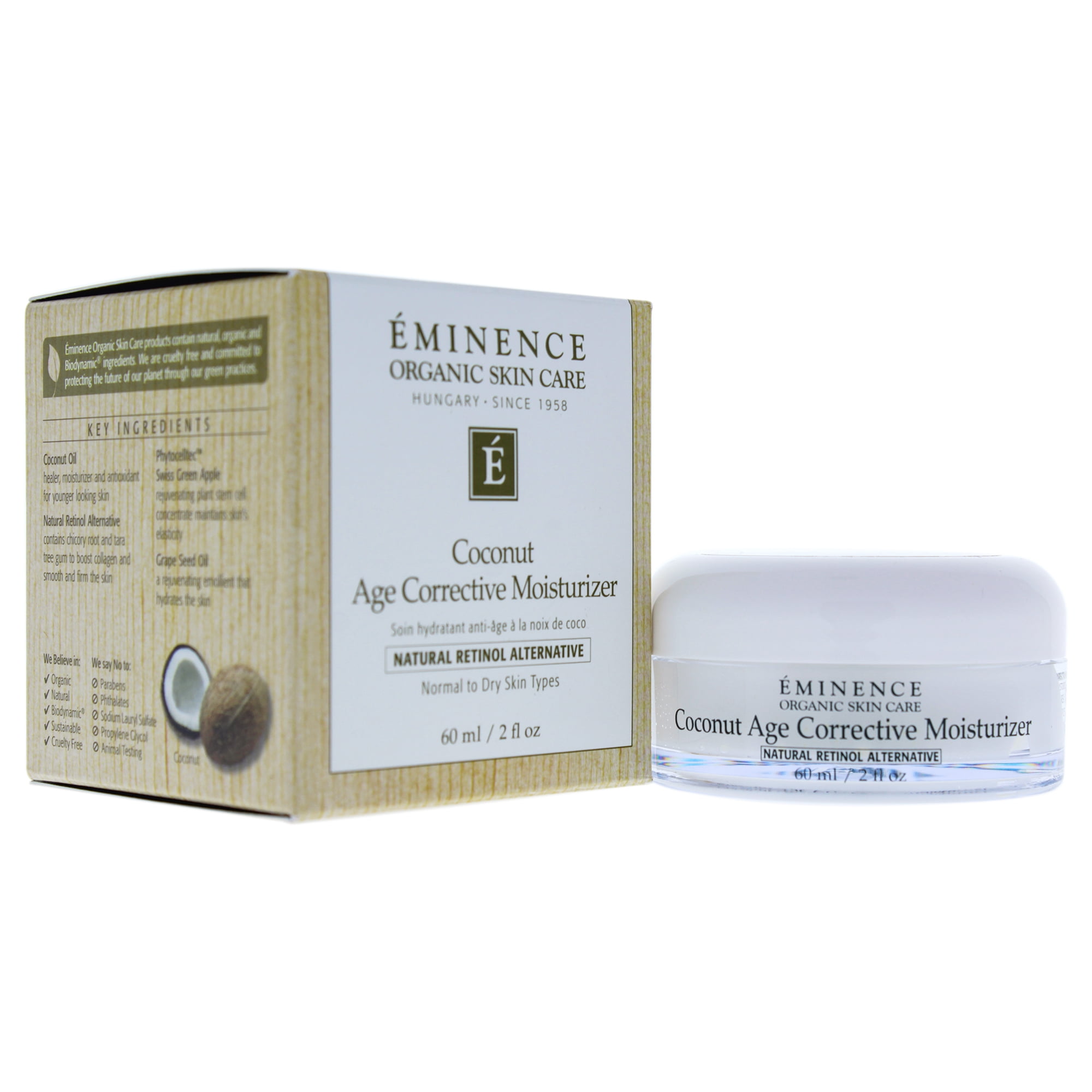 Hidratante Eminence Organics Corrector De Edad Coco 60ml Unisex