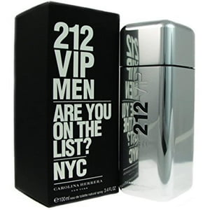 Perfume Carolina Herrera 212 Vip Eau De Toilette Para Hombre 100 Ml