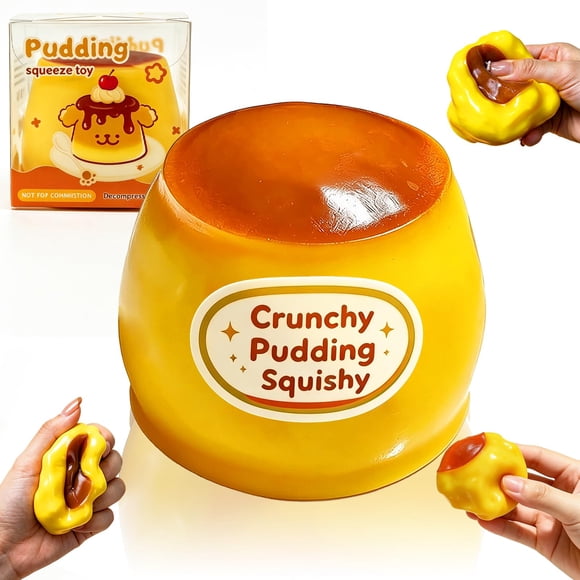 Juguete de Pudín Crujiente y Squishy de Ascenso Lento RVBVEZW