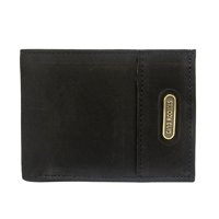 Gino Rodinis - Billetera De Cuero Graso Hombre 110 Negro