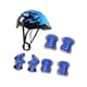 thumbnail image 4 of Casco De Bicicleta Para Ni?os, Rodilleras, Coderas, Mu?equeras, Equipo Para Deportes Al Aire Libre, Patinaje, Azul, 4 of 5