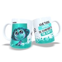 Arumistorechile - Tazon Taza Colección Intensamente 2 Frases - Envidia