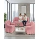 thumbnail image 5 of Set Fundas Sillon Elastica 3+1+1 Con Faldon Textura Nido de Abeja, 5 of 6