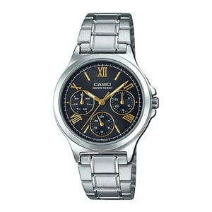 Reloj Analogo Plateado Casio Ltp-V300D-1A2