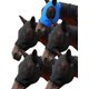 thumbnail image 1 of Máscara antimoscas para caballo, paquete de 5, Mask-Tech, protección UV, talla grande, 1 of 7