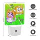 thumbnail image 2 of LankyBox Luz nocturna LED con sensor de anochecer a amanecer para dormitorio, baño, pasillo, escaleras - Lámpara LED nocturna de enchufe, 0.5W - 1 pieza, 2 of 6