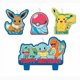 thumbnail image 2 of Juego de velas Amscan Pokemon Birthday, 4 piezas con personajes, 2 of 2