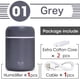 thumbnail image 4 of Humidificador Saunana Portable Mini Cool Mist 300 ml USB Gris, 4 of 8