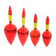 thumbnail image 1 of 4pcs flotadores flotadores de plástico flotar luminoso pesca en la roca del mar, 1 of 5