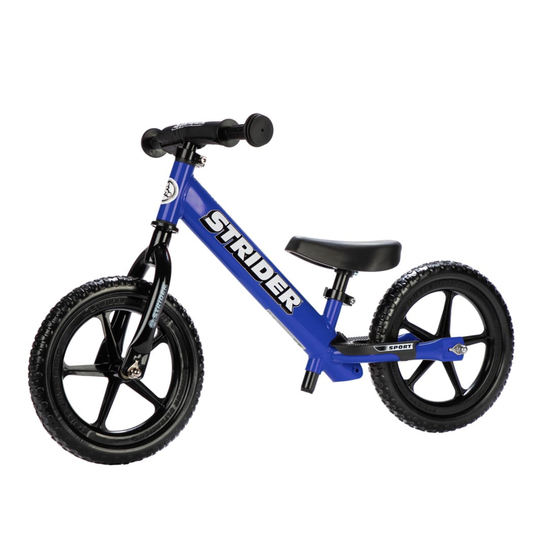 Bicicleta De Balance Strider 12 Sport Azul Para Niños