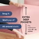 thumbnail image 3 of Juego de sábanas CGK Unlimited Extra Deep Queen Baby Pink, 6 piezas, 3 of 8