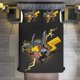 thumbnail image 1 of Pikachu 3 Piece Sets Full/Queen Size - Reversible Microfiber Quilts with Shams Soft Lightweight Bedspread Coverlet Comforter for All Season Bed Sheets, 1 of 4