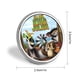 thumbnail image 2 of Insignia de Botón Desmarcar Viva El Rey Julien 2.8 cm, 2 of 6