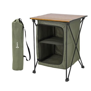 Mesa Plegable De Camping Kano Y Armario Organizador 2 En 1