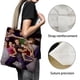 thumbnail image 3 of Tree Hill Bolso de tela con estampado de lienzo para mujer, bolsa de compras reutilizable y estética, con cremallera interior, regalo para mujer,40*45cm., 3 of 6