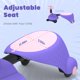thumbnail image 5 of Coche de juguete GOBOKLE 6V Eléctrico de Balanceo Rosa, 5 of 7