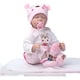 thumbnail image 3 of Adorable Muñeca Ojos Cerrados Color Rosado 55cm, 3 of 4
