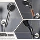 thumbnail image 5 of Soporte para cabezal de ducha BokWin de acero inoxidable, ajustable 360°, 5 of 7