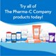 thumbnail image 3 of Toallitas con alcohol isopropílico The Pharma-C Company, 70% 175 unidades, 3 of 3